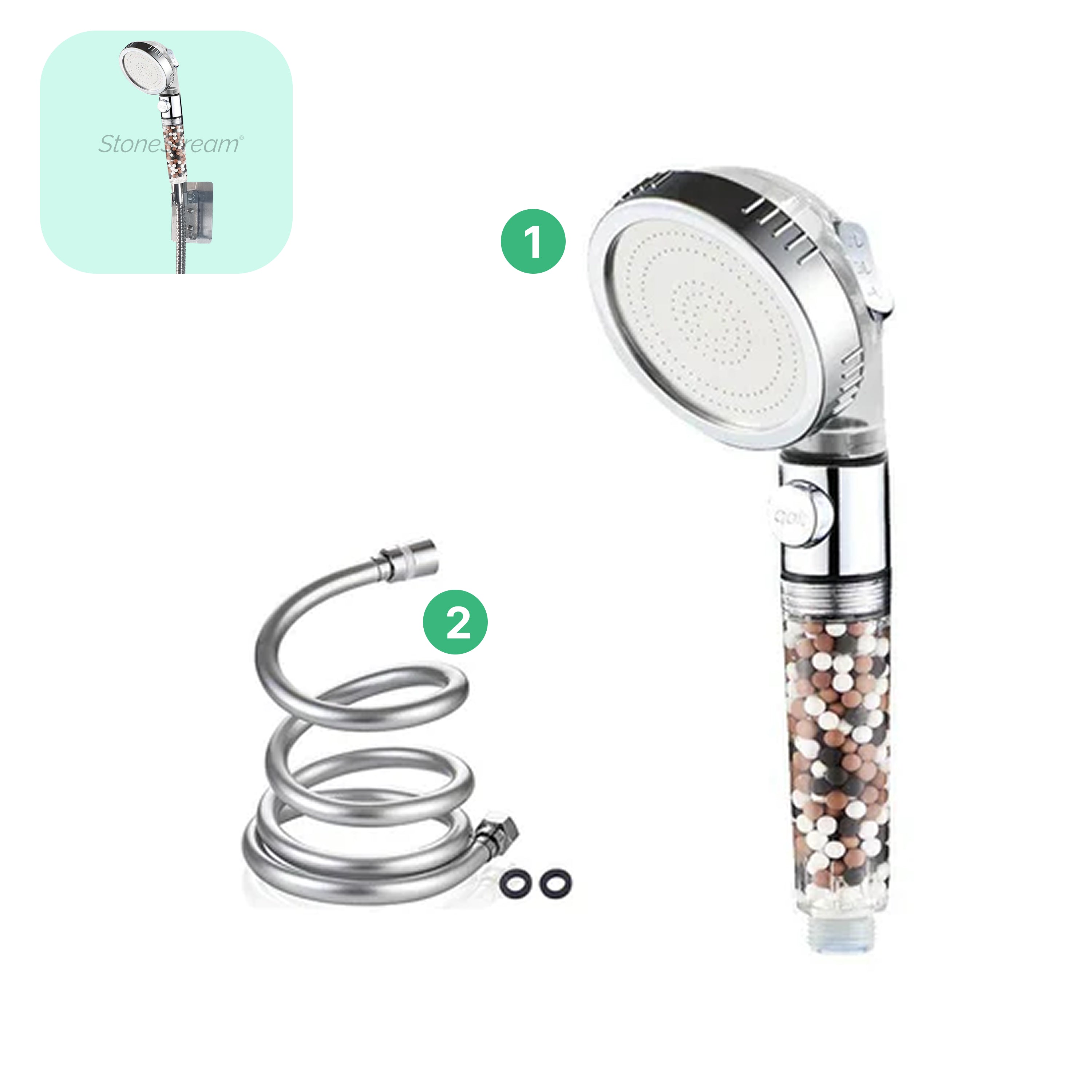 EcoPower Shower Head