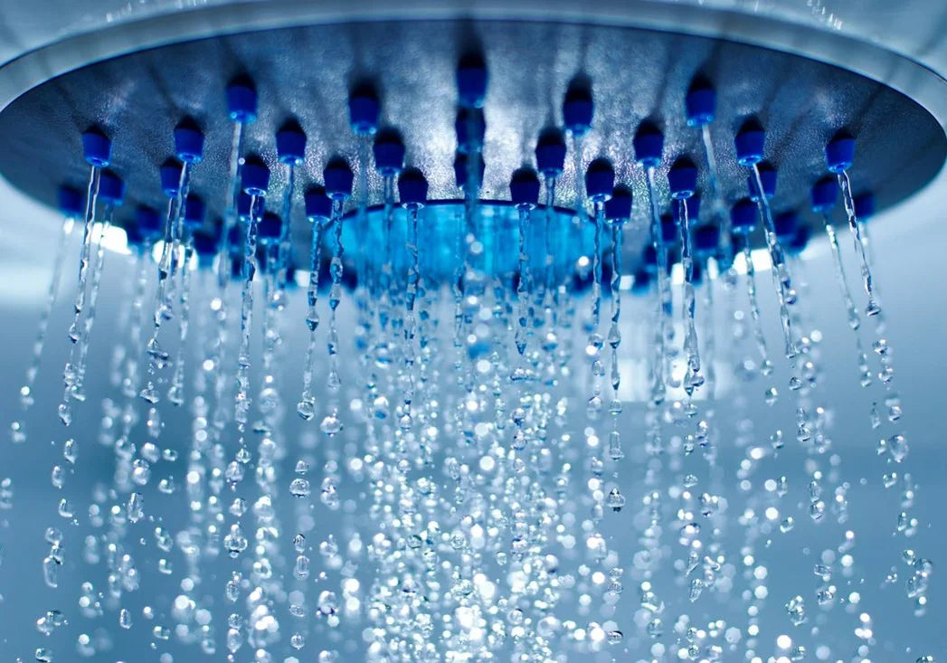 High pressure shower head with micro-nozzle technology boosting water flow