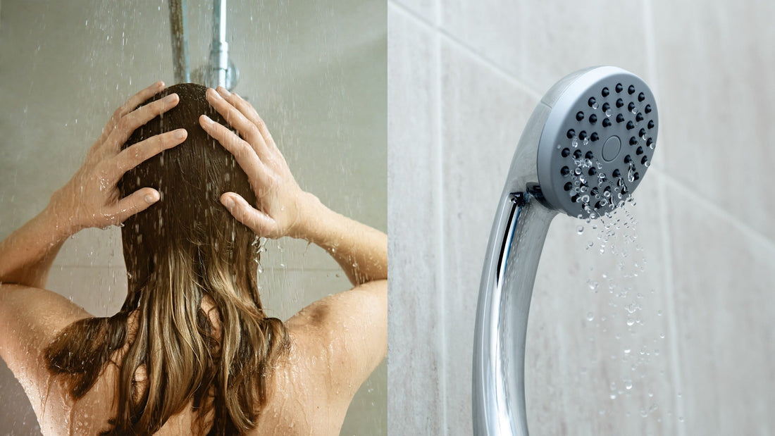 Pommeau de douche StoneStream économiseur d'eau préservant une forte pression
