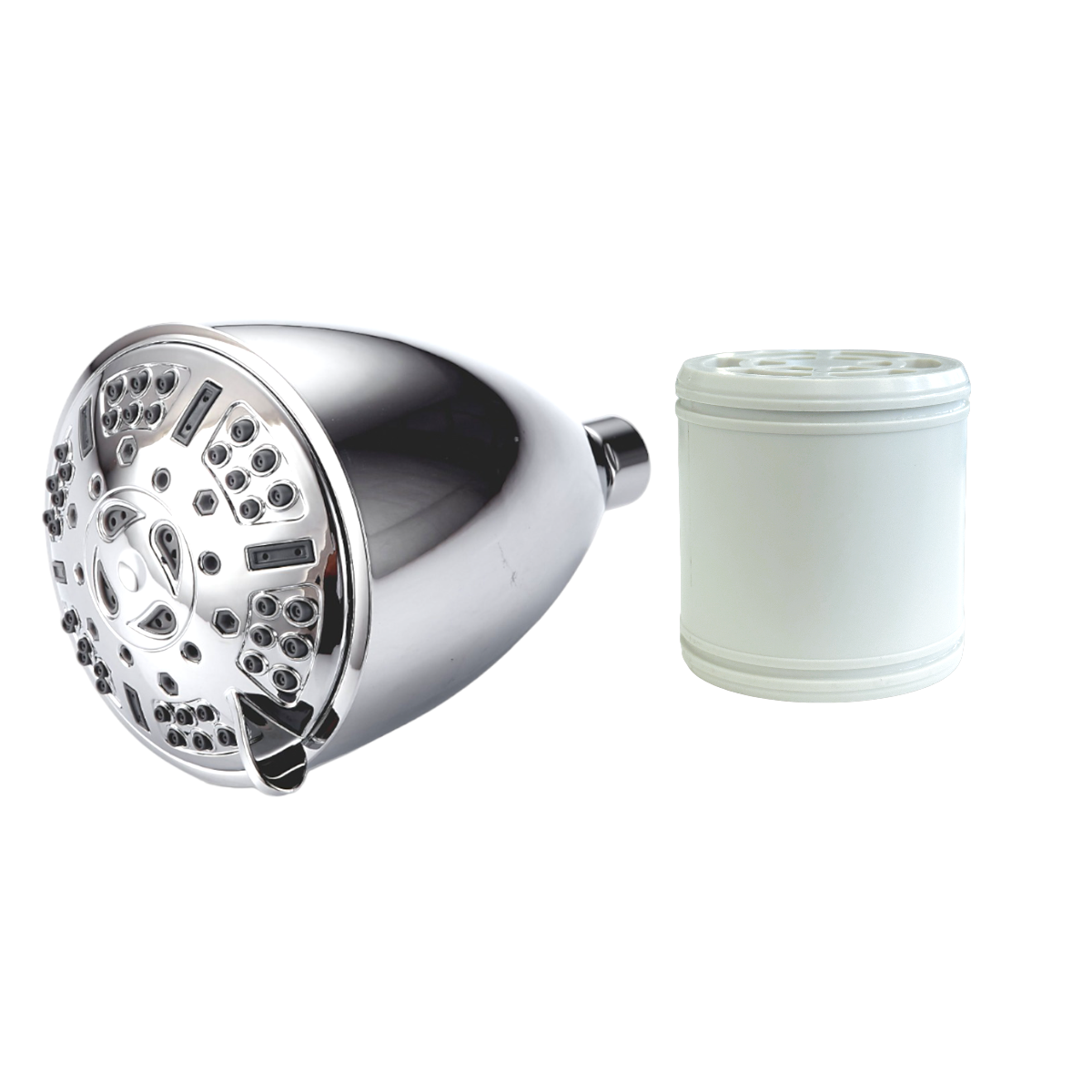 Cap de duș cu perete Ecolux de filtrare în 20 de etape