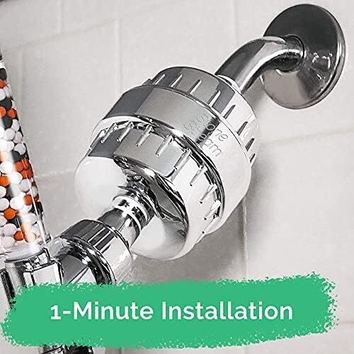 Eco-friendly high-pressure shower head, water-saving tech