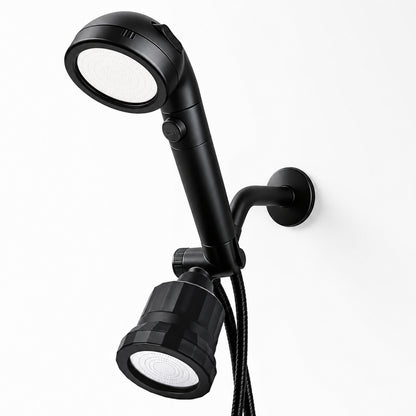 Capul de duș negru Ecopower