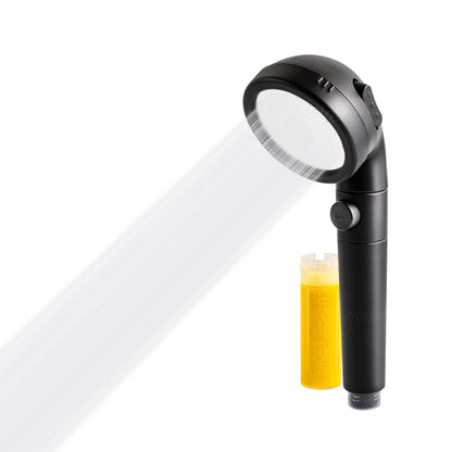 Capul de duș negru Ecopower