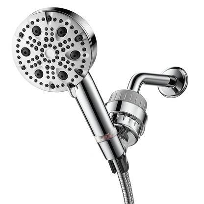 Ecolux 9 Mode High Pressure Shower Head (Filtered)