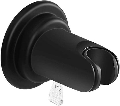 Adjustable Suction Shower Head Holder Black